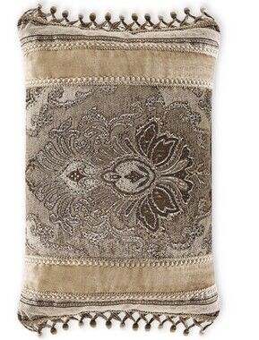 J Queen Bradshaw Boudoir Pillow, 15x21 Inches, Color Is Natural